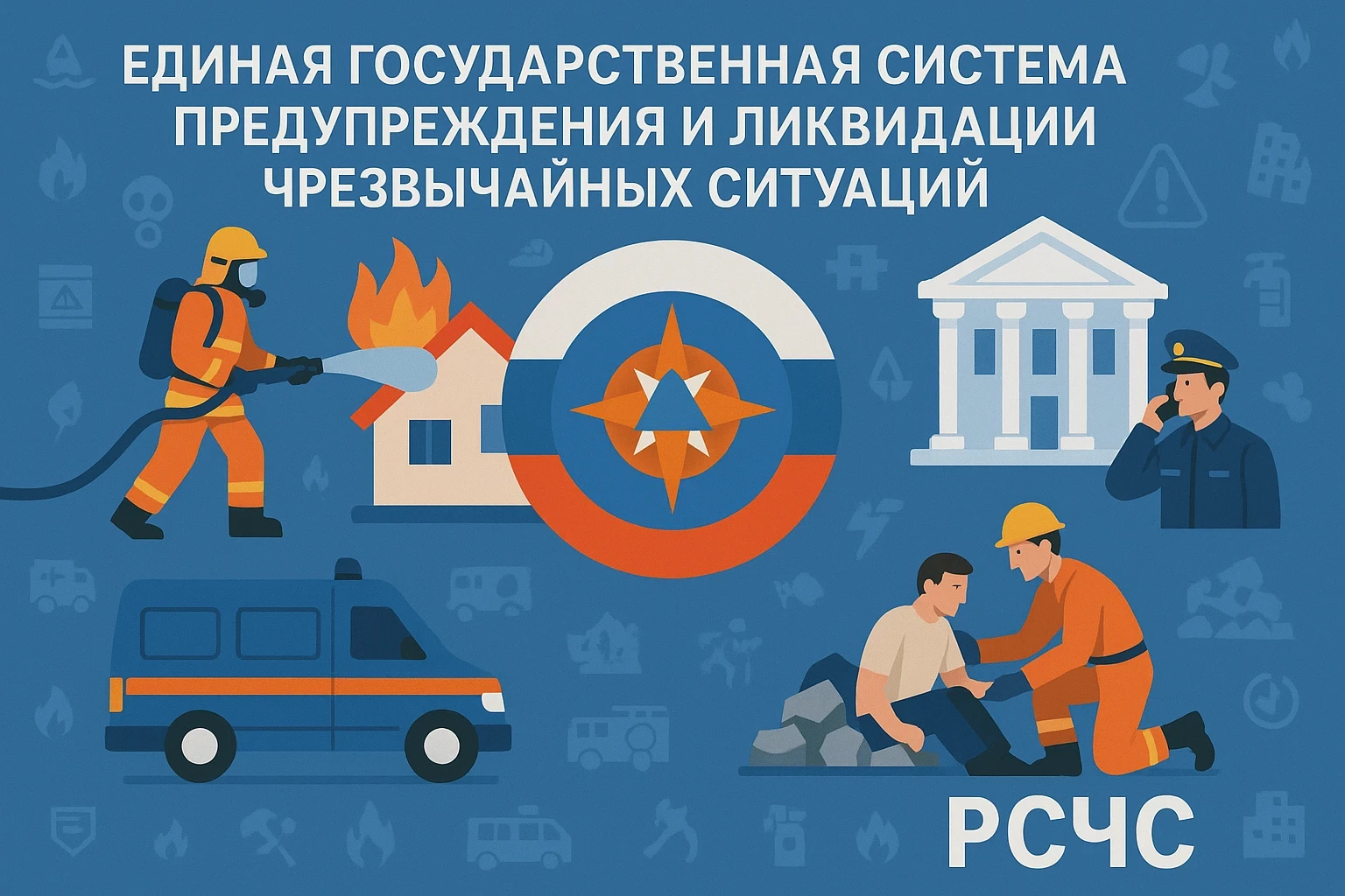 Единая государственная система предупреждения и ликвидации  чрезвычайных ситуаций (РСЧС) - общем и целом