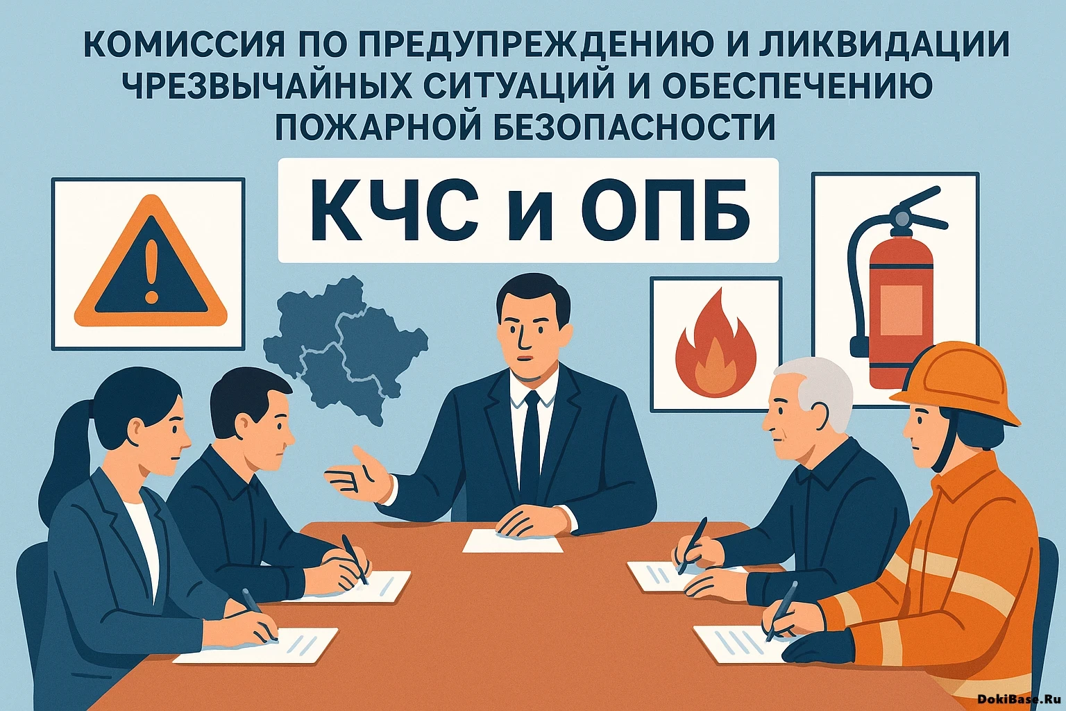 КЧС и ОПБ: полное руководство по созданию комиссии по предупреждению и ликвидации ЧС и обеспечению пожарной безопасности